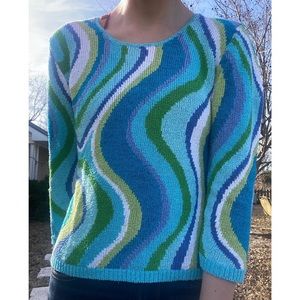 Talbot’s Petites Funky Sweater